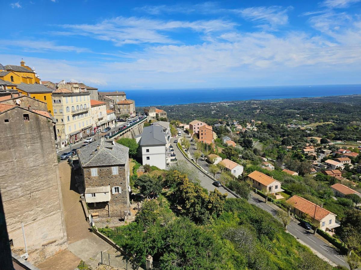 Palazzu Massoni, Magnifique Vue Sur La Mer Et La Montagne, Clim, Wifi, Parking Gratuit Cervione Exteriör bild